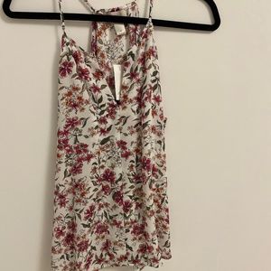 Loft floral tank top